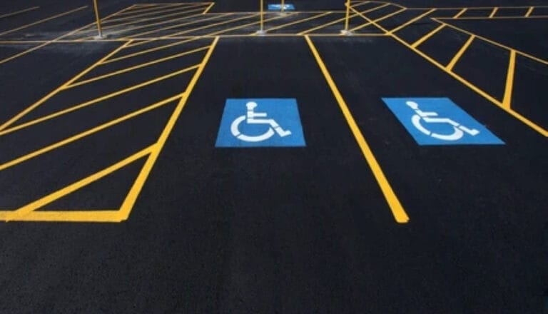 ADA parking lot striping Florida
