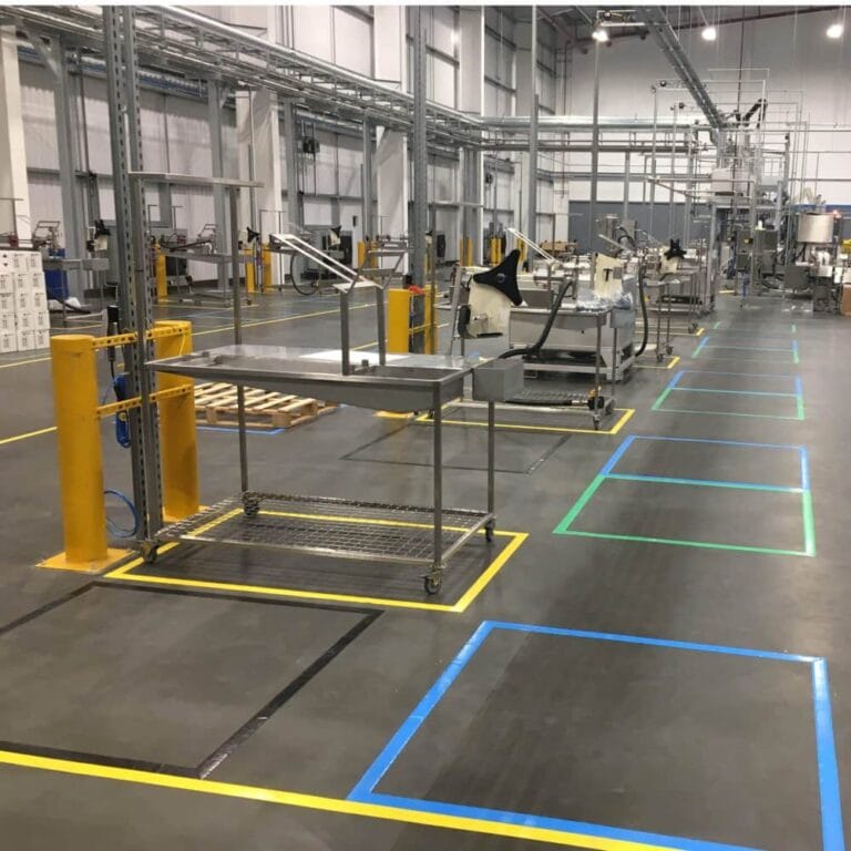 Safety Aisle Marking Ocala Florida