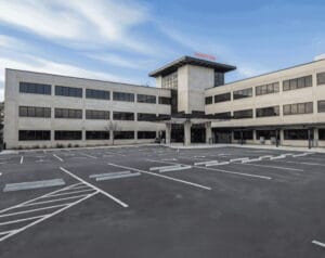 Hospital emergency access parking lines Ocala